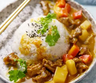 Hình ảnh Cơm cari bò