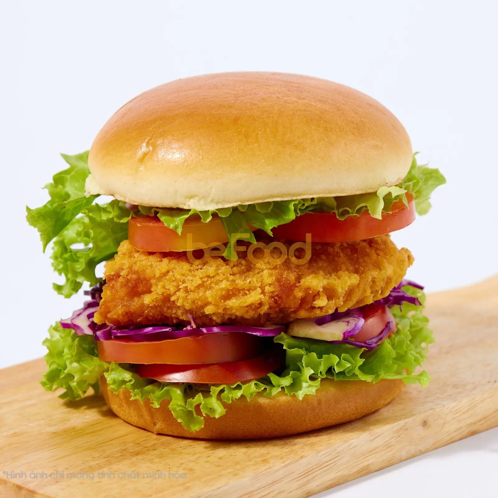 Hình ảnh Burger tôm
