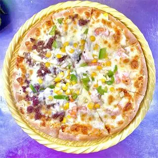 Hình ảnh PIZZA 2 VỊ (Chỉ có bánh VỪA 21cm HOẶC bánh LỚN 26cm)