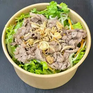 Hình ảnh Bún trộn thịt bò