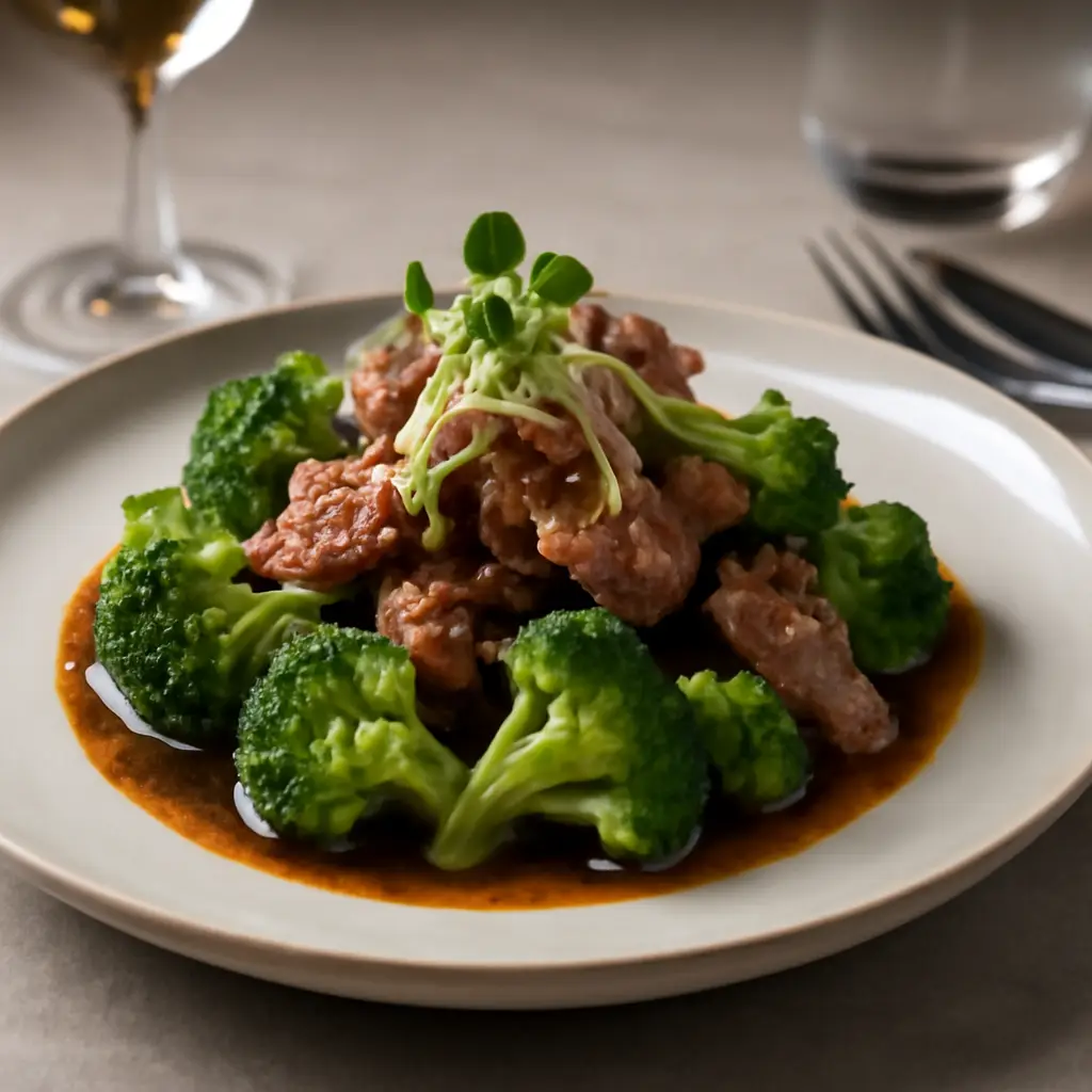 Hình ảnh Bò xào bông cải