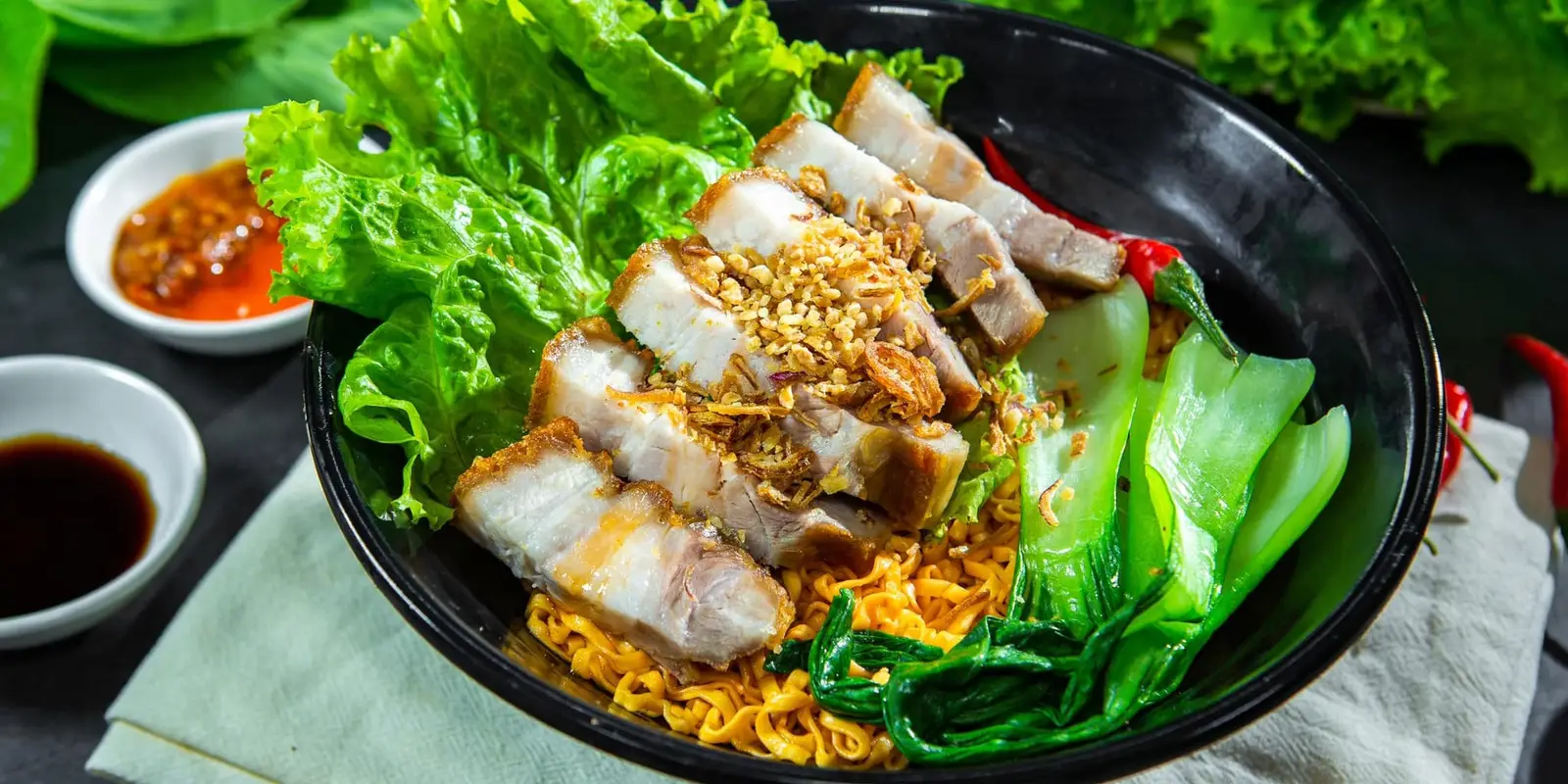 Hình ảnh Mì Trộn Muối Phủ A Phù - Nguyễn Gia Trí