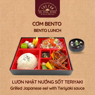 Hình ảnh Bento lươn Nhật nướng sốt teriyaki