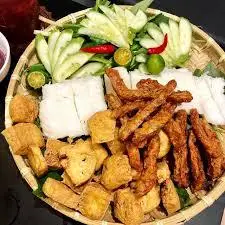 Hình ảnh Bún đậu chả cốm
