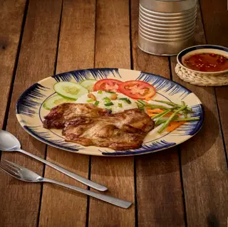 Hình ảnh Cơm tấm sườn nướng mật ong
