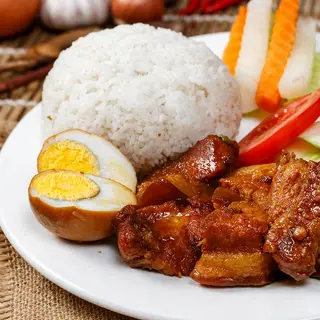 Hình ảnh Cơm sườn - trứng khìa