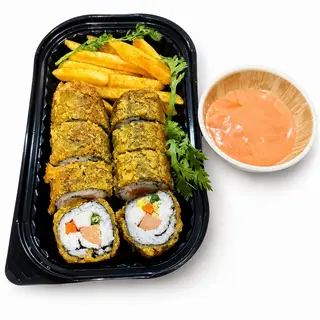 Hình ảnh 2 Kimbap - khoai tây lắc phô mai