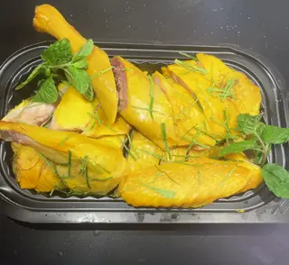 Hình ảnh Combo 1/2 Gà ủ muối + xôi hành phi