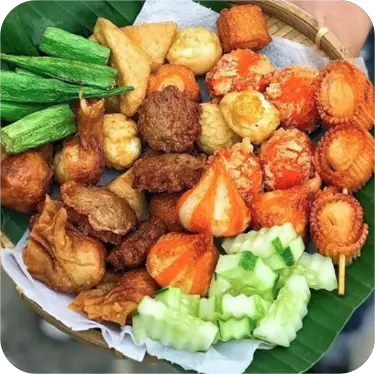 Hình ảnh Ăn Vặt Ánh Nguyệt - Xiên Que & Mi Trộn Ram Bắp - Xóm Chiếu