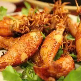Hình ảnh Mực trứng chiên nước mắm