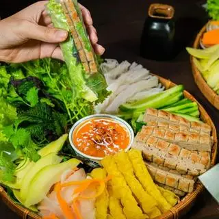 Hình ảnh Nem phên nướng phần 1 nguòi