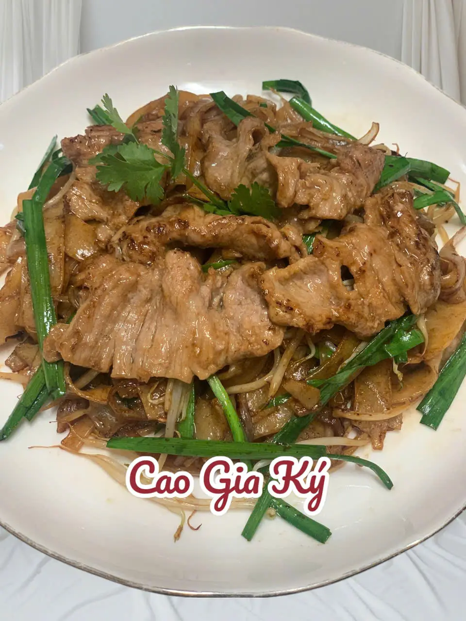 Hình ảnh Hủ Tiếu Xào Bò Hong Kong