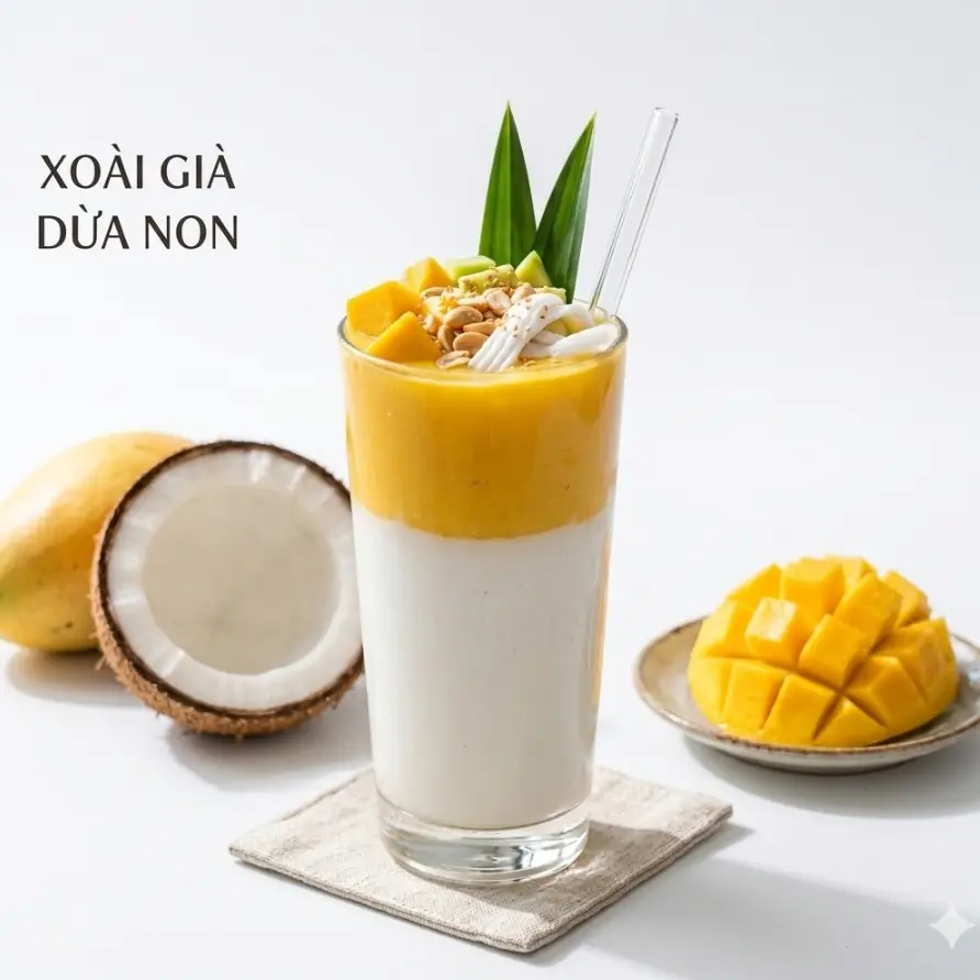 Hình ảnh Xoài già dừa non