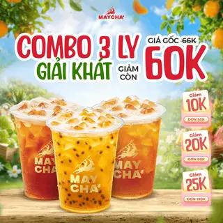 Hình ảnh COMBO 3 LY Trà giải khát