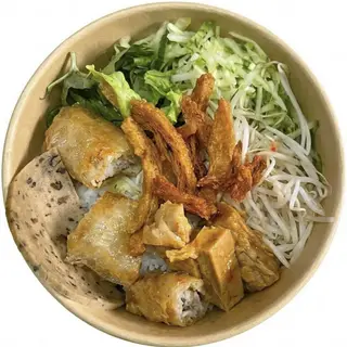 Hình ảnh Bánh ướt chả ram chay