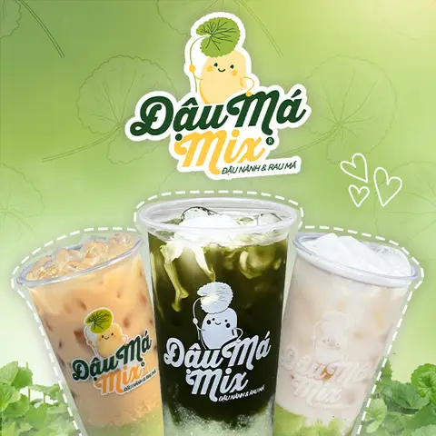 Hình ảnh Đậu Má Mix - Đậu Nành & Rau Má - Bình Thành