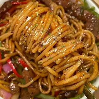 Hình ảnh Mì Ý bò Mỹ sốt tiêu đen