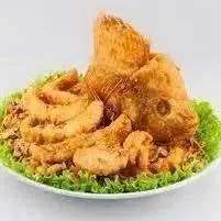 Hình ảnh Cơm cá diêu hồng chiên
