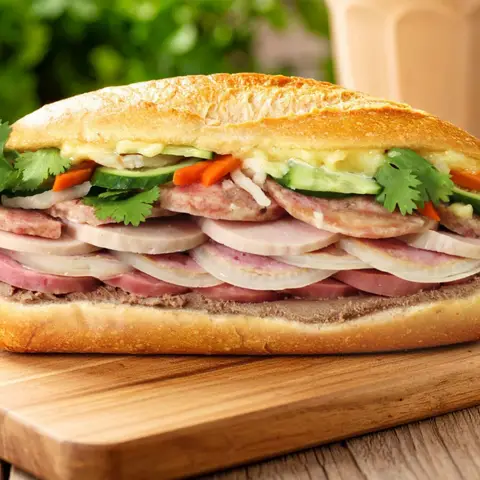 Hình ảnh Bánh Mì Thịt Nướng & Thịt Chả - Lê Trọng Tấn