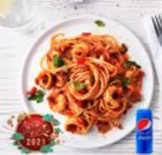 Hình ảnh Mỳ Ý Spaghetti Bò băm - Pepsi/7up
