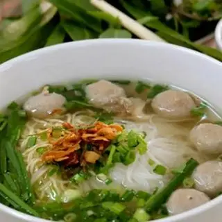 Hình ảnh Hủ tiếu thịt - bò viên