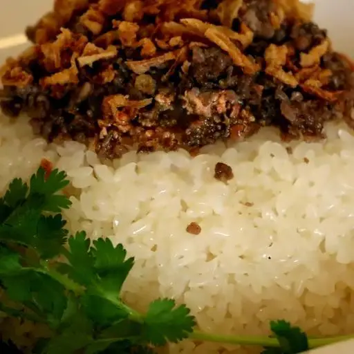 Hình ảnh Xôi chim - Chim cút băm