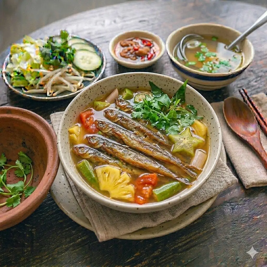 Hình ảnh Cơm canh chua