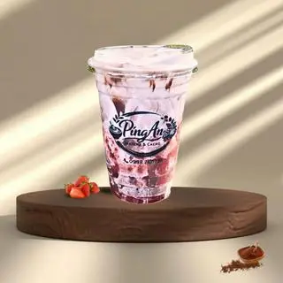 Hình ảnh Cacao latte dâu