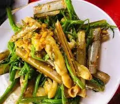 Hình ảnh Ốc móng tay rau muống