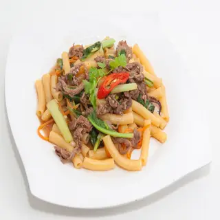 Hình ảnh Nui xào bò