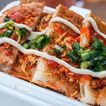 Hình ảnh Bánh mì nướng muối ớt