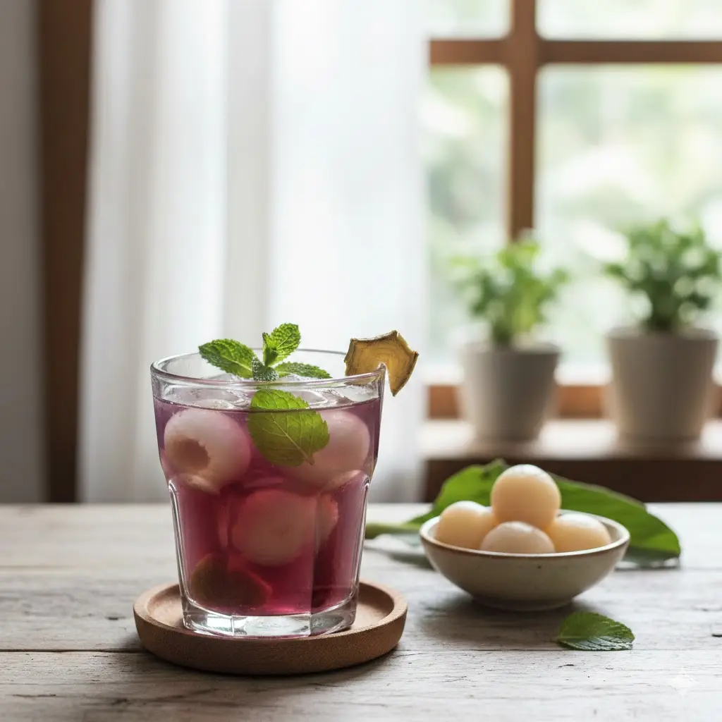 Hình ảnh Trà vải hibiscus