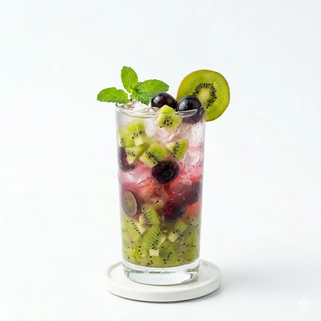 Hình ảnh Trà oolong nho kiwi - 700ml