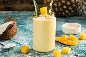 Hình ảnh Sinh tố dứa cốt dừa