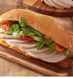 Hình ảnh Bánh mì pate chả