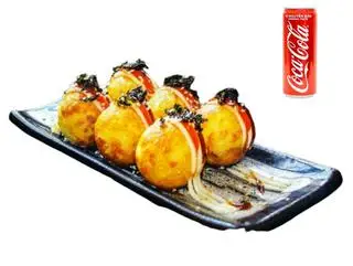 Hình ảnh COMBO Takoyaki + Nước Uống