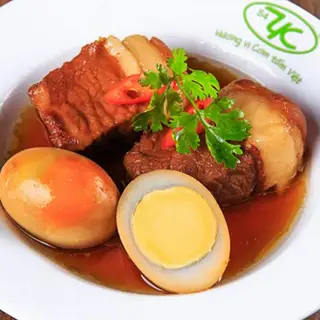 Hình ảnh Cơm thịt kho hột vịt