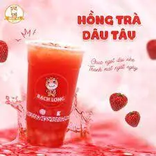 Hình ảnh Hồng trà dâu tây