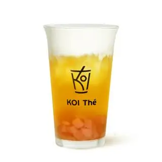 Hình ảnh Lục Trà Đào Hồng Macchiato - Size M