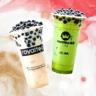 Hình ảnh Combo 2  - 3 matcha trân châu đường đen Royal - trà sữa trân châu đường đen Royal