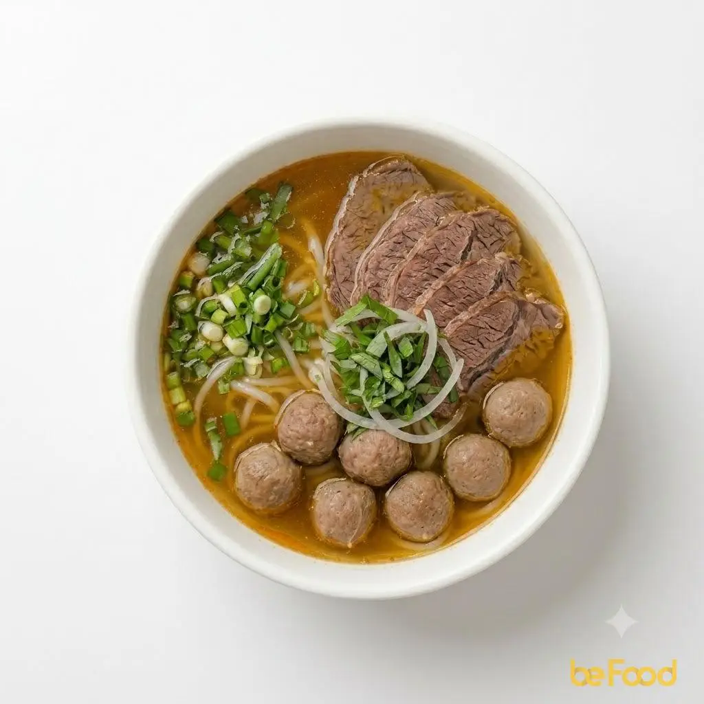 Hình ảnh Bún bò nạm - viên - giò
