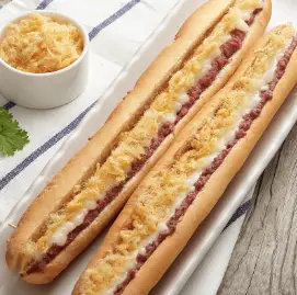 Hình ảnh Bánh mì que kèm chà bông - 10 chiếc