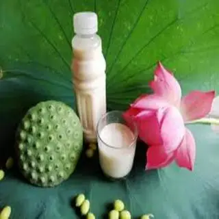 Hình ảnh Sữa hạt sen, hạt kê và đậu phộng
