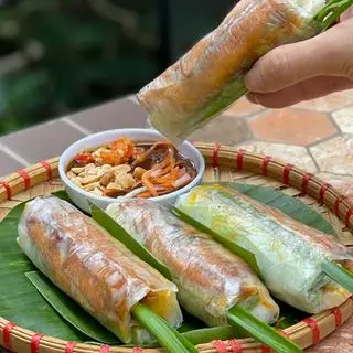 Hình ảnh Cuốn nấm chay