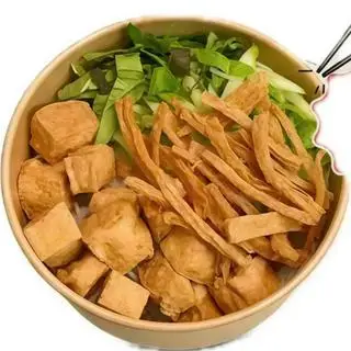 Hình ảnh Bún nước tương chay đậu hũ - sườn non