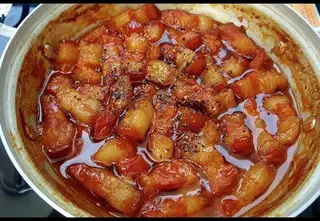 Hình ảnh Cơm thịt kho tiêu