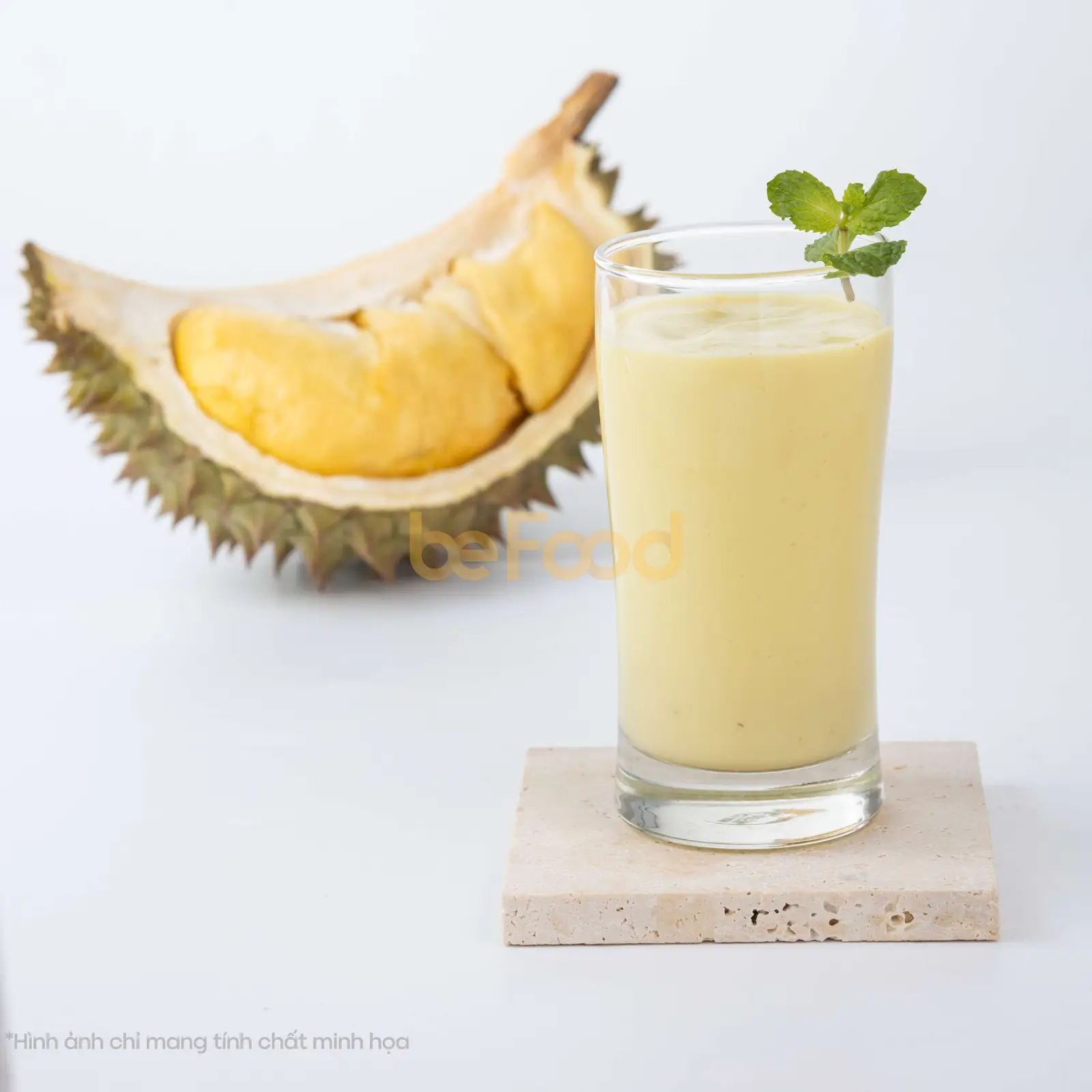 Hình ảnh Sinh Tố Sầu Riêng (Durian Smoothie)