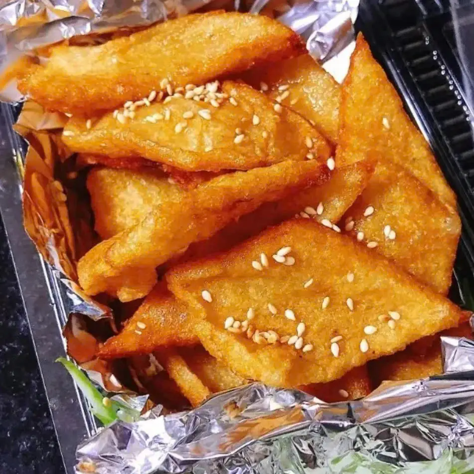 Hình ảnh Chả Cá Chiên Giòn + Sốt Hoa Hồng