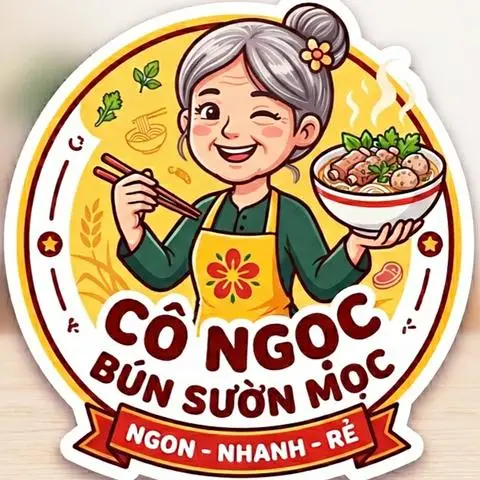 Hình ảnh Cô Ngọc - Bún Sườn Mọc - Âu Cơ