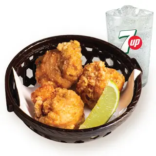 Hình ảnh Set chicken karaage kèm nước